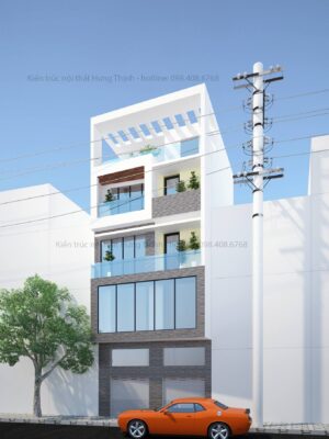 Thiết Kế Nhà Liền Kề tại Hoàng Mai, Hà Nội - Ảnh 3