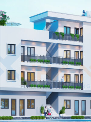 Thiết Kế Căn Chưng Cư Mini Ở Quảng Ninh - Ảnh 4