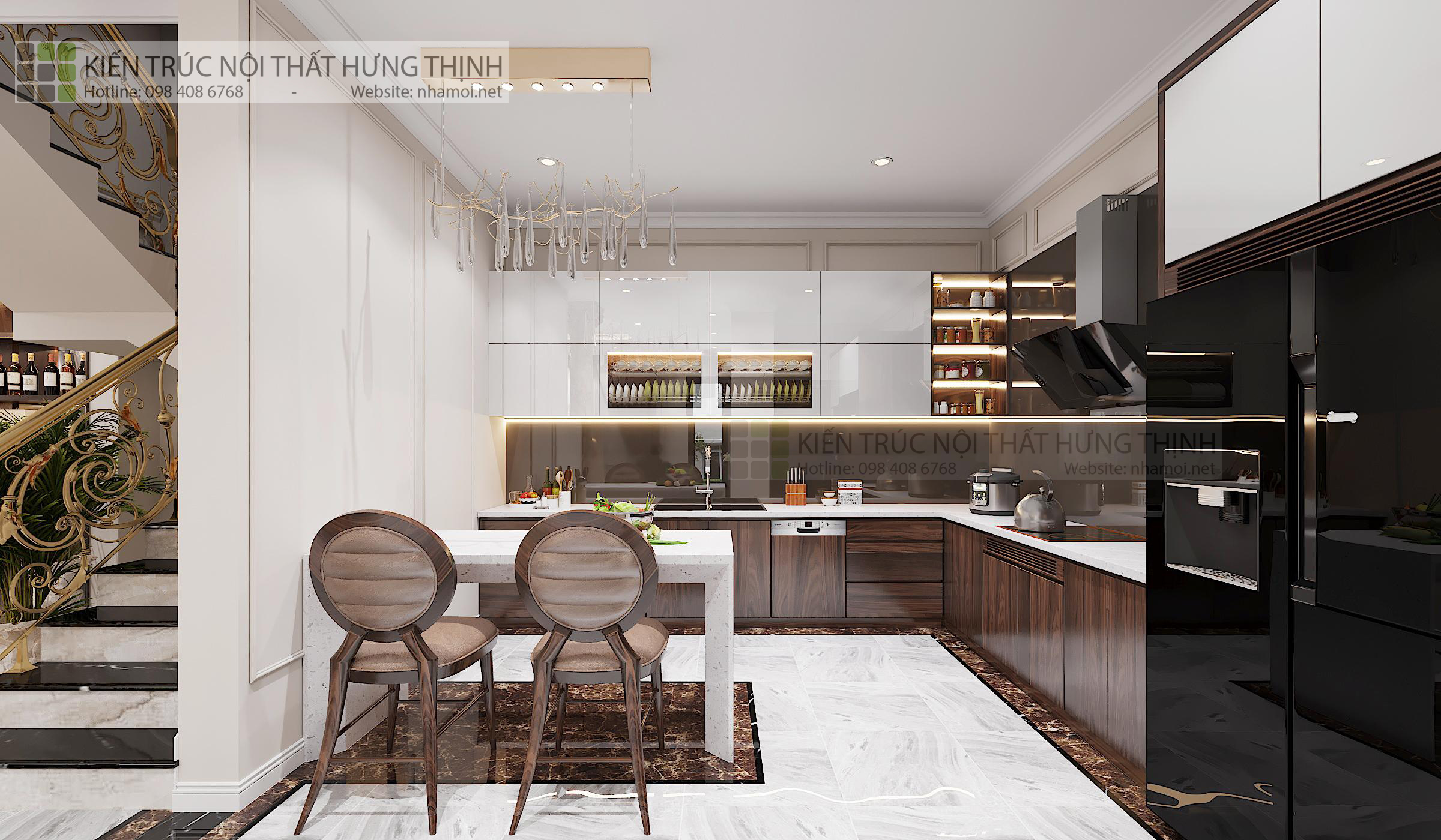 Dự Án Thiết Kế Nội Thất Biệt Thự Nhà Chú Giao - Ảnh 2
