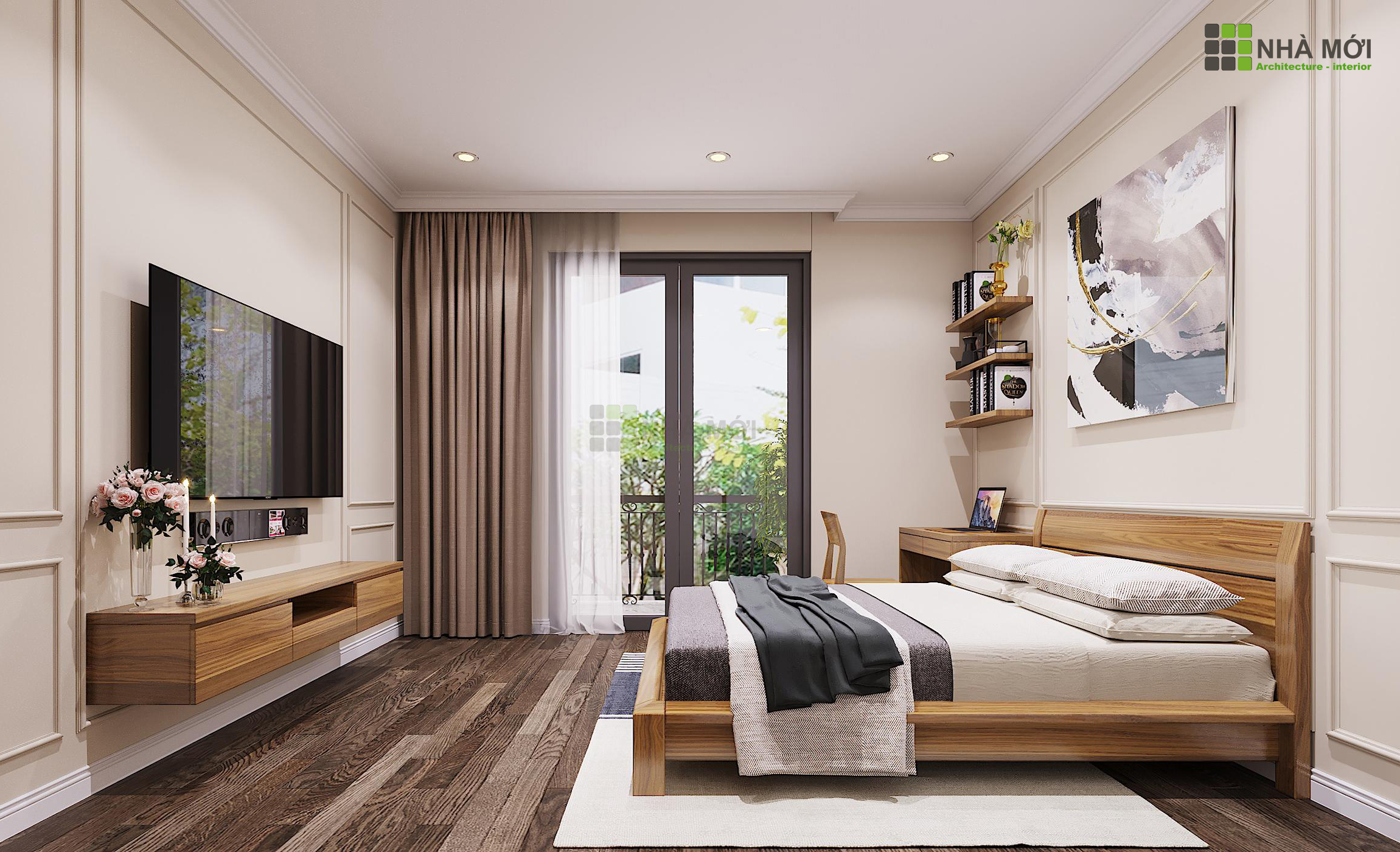 Dự Án Thiết Kế Nội Thất Biệt Thự Nhà Chú Giao - Ảnh 12