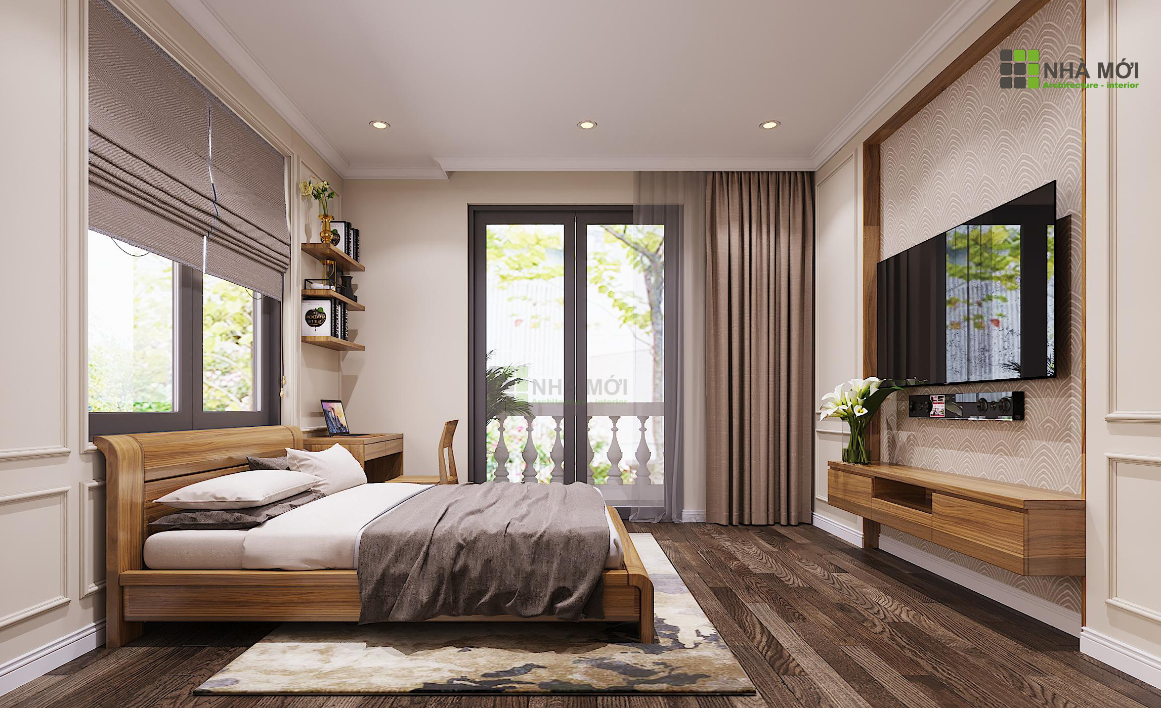 Dự Án Thiết Kế Nội Thất Biệt Thự Nhà Chú Giao - Ảnh 14
