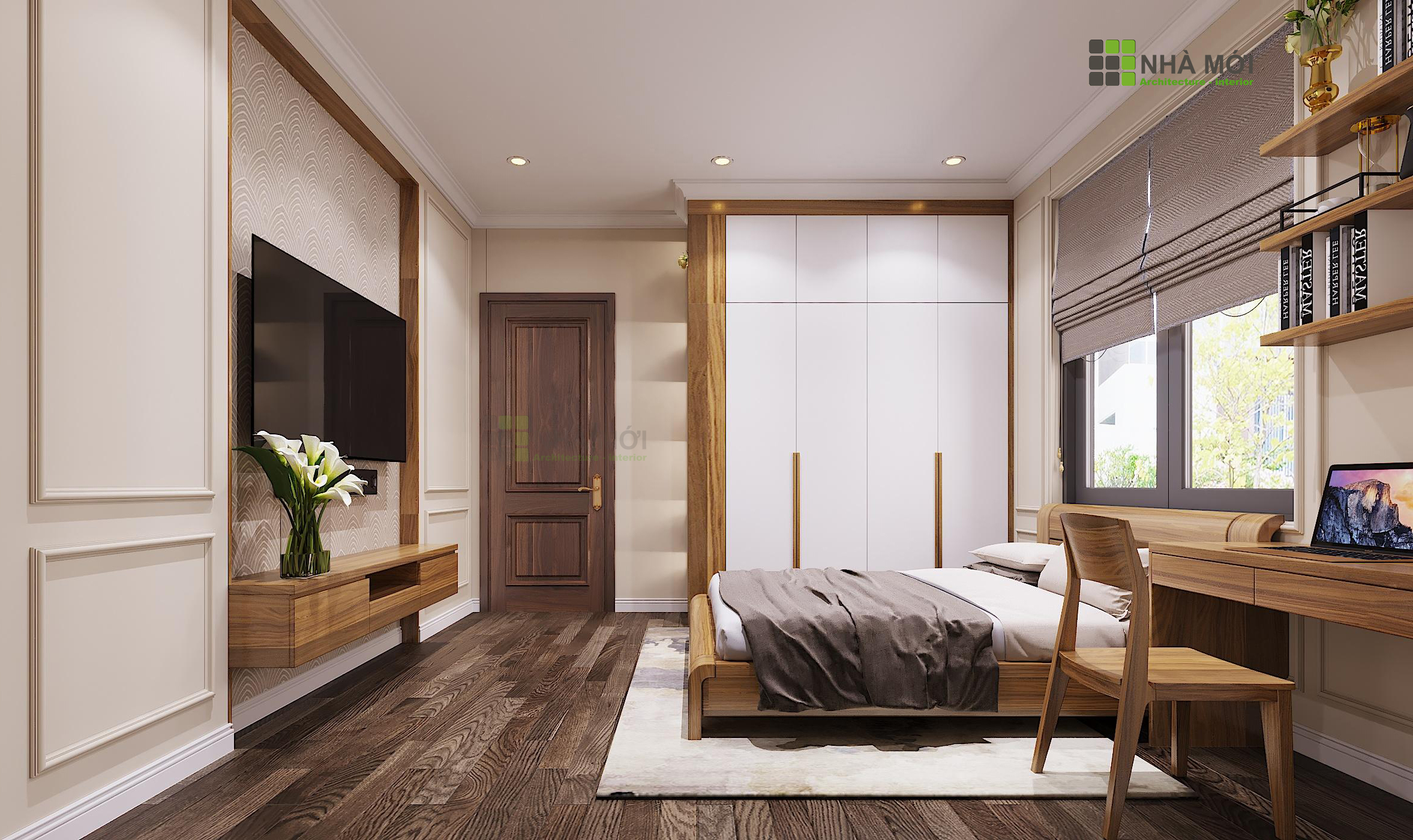 Dự Án Thiết Kế Nội Thất Biệt Thự Nhà Chú Giao - Ảnh 15