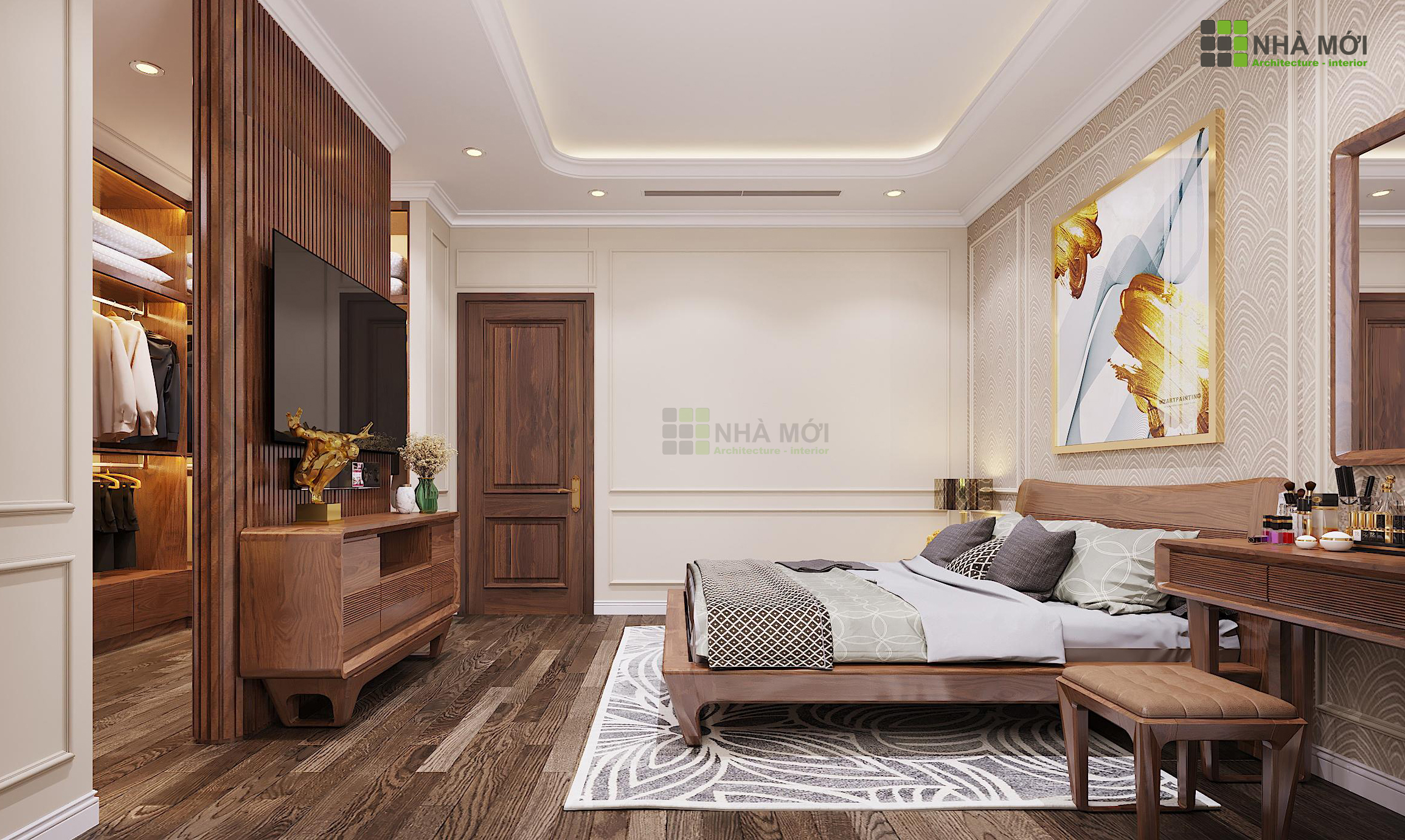 Dự Án Thiết Kế Nội Thất Biệt Thự Nhà Chú Giao - Ảnh 19
