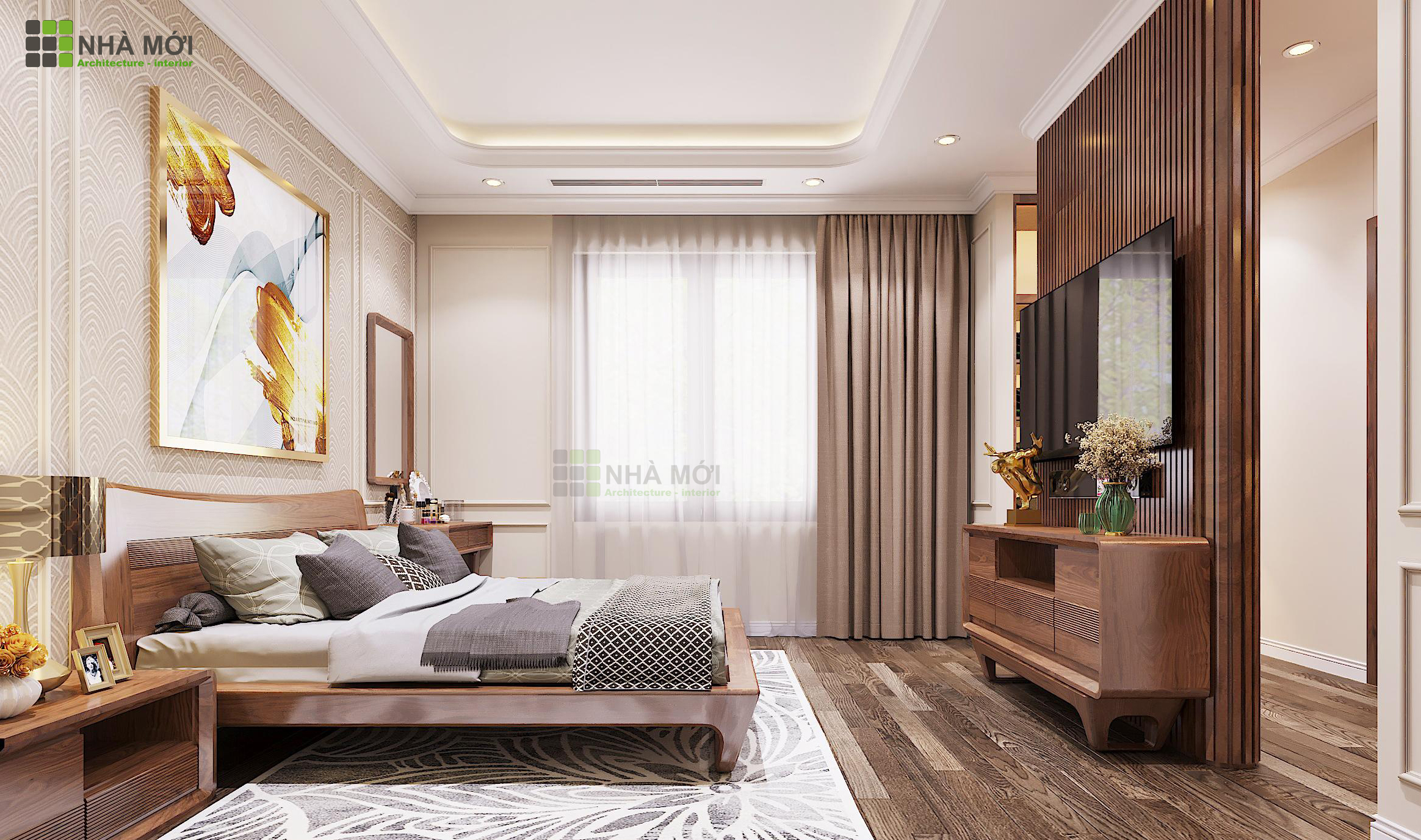 Dự Án Thiết Kế Nội Thất Biệt Thự Nhà Chú Giao - Ảnh 21