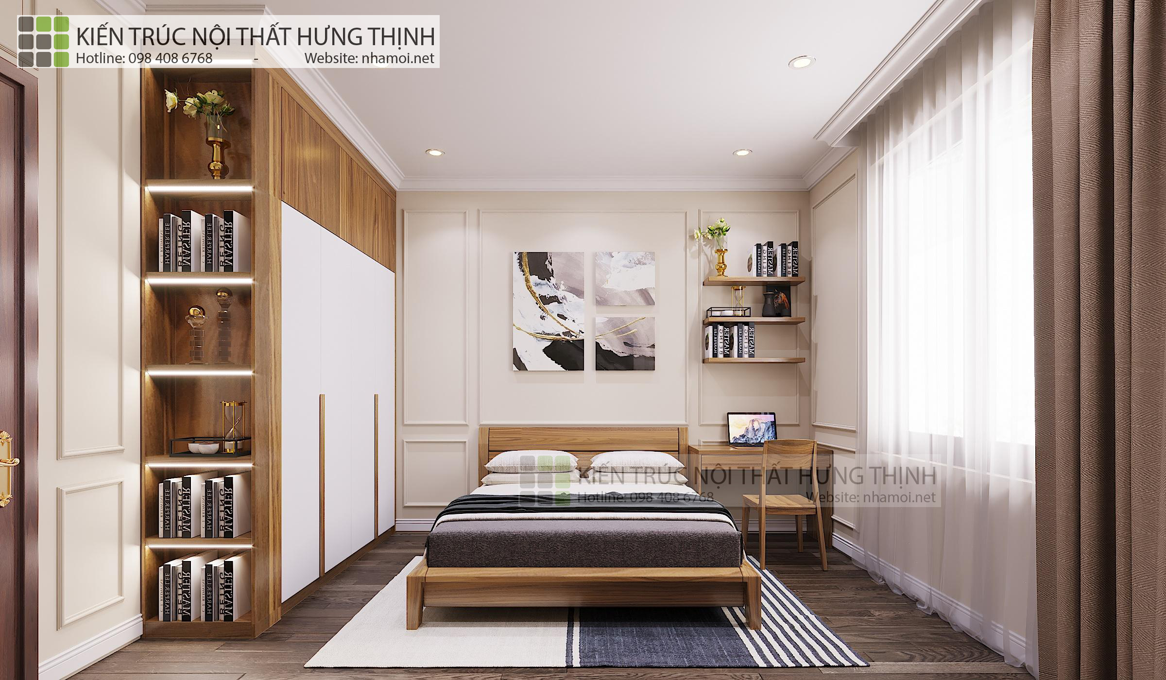 Dự Án Thiết Kế Nội Thất Biệt Thự Nhà Chú Giao - Ảnh 24