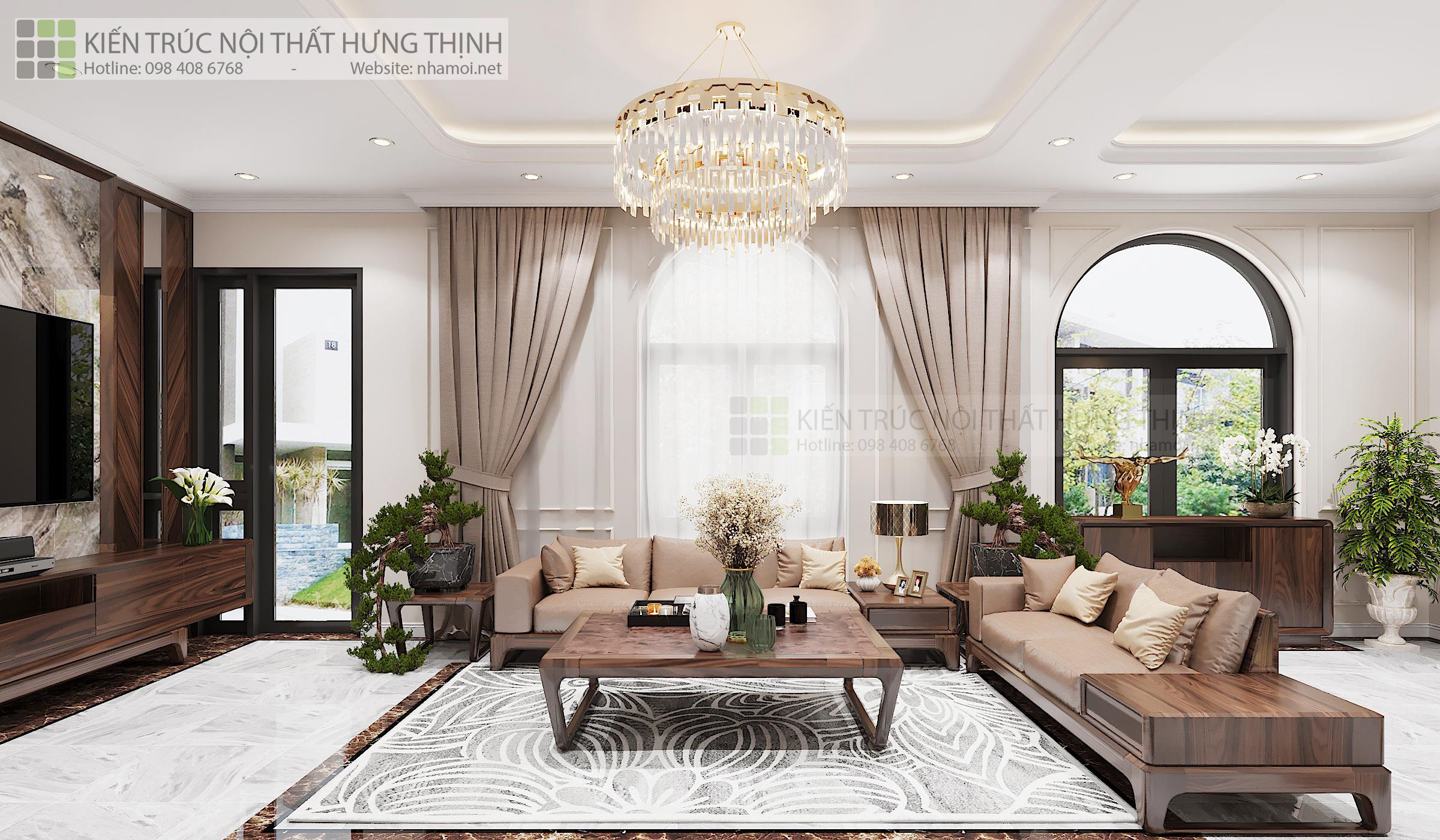 Dự Án Thiết Kế Nội Thất Biệt Thự Nhà Chú Giao - Ảnh 8