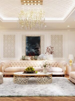 Thiết Kế Nội Thất Căn Hộ Khách Sạn Tân Cổ Điển