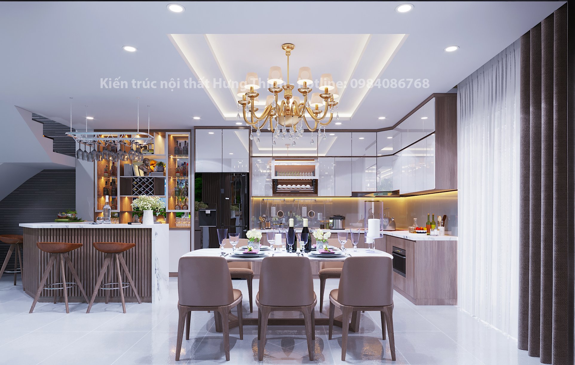 Thiết Kế Nhà Anh Thắng - Ảnh 15