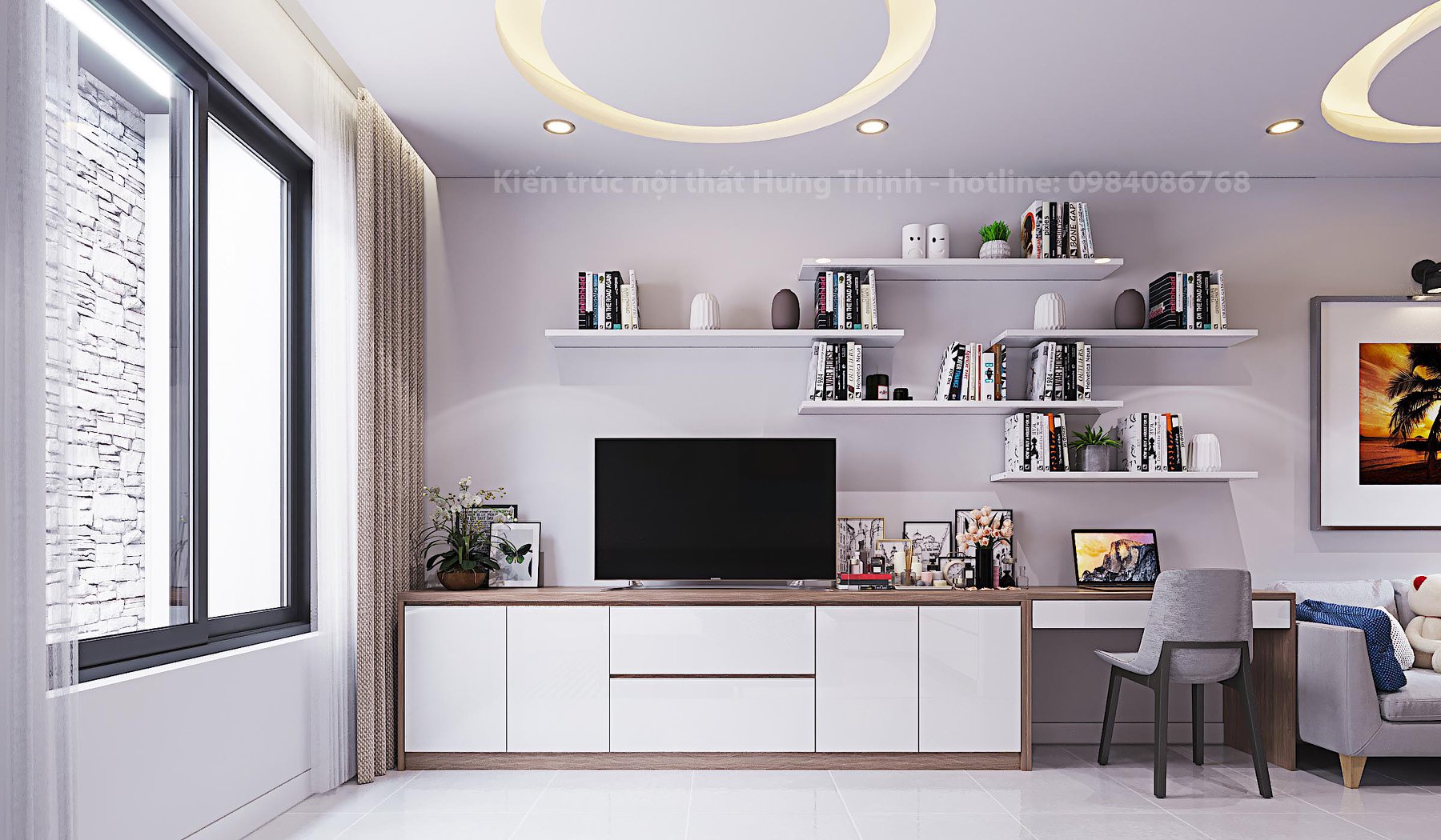 Thiết Kế Nhà Anh Thắng - Ảnh 16