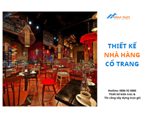 Thiết kế nội thất nhà hàng phong cách cổ trang Trung Quốc tại Vincom Thanh Hóa
