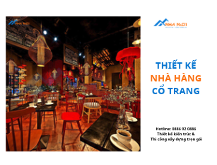 Thiết kế nội thất nhà hàng phong cách cổ trang Trung Quốc tại Vincom Thanh Hóa