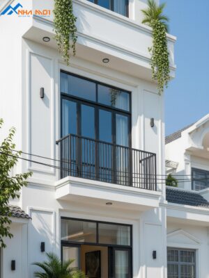 Thiết Kế Nhà Liền Kề 4 tầng phong cách hiện đại - Ảnh 8