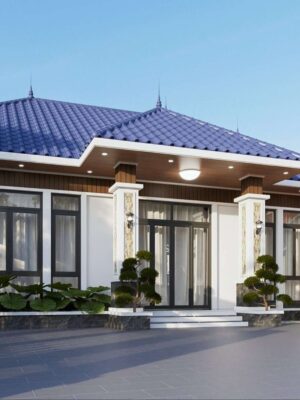 Mẫu Thiết Kế Nhà Cấp 4 Mái Nhật