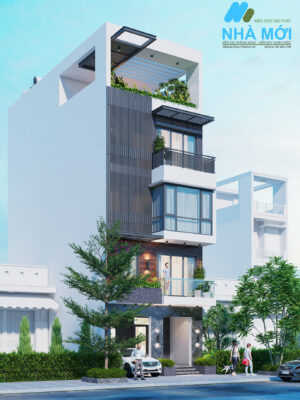 Thiết Kế Nhà Phố 5 Tầng