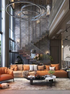 Dự Án Thiết Kế Nội Thất Căn Duplex Nhà Anh Quân