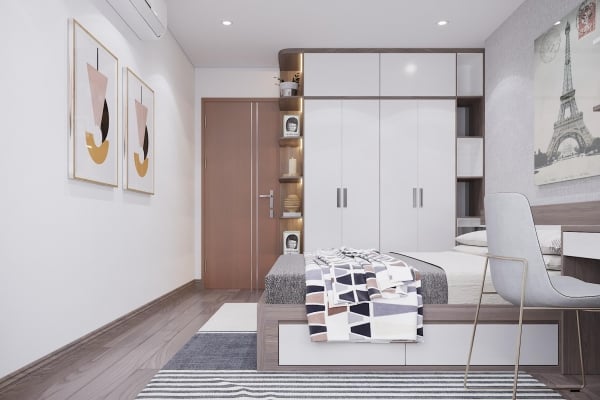 Thiết Kế Nội Thất Chung Cư Hồng Hà 110m² hiện đại, tiện nghi | Nhà Mới - Ảnh 8