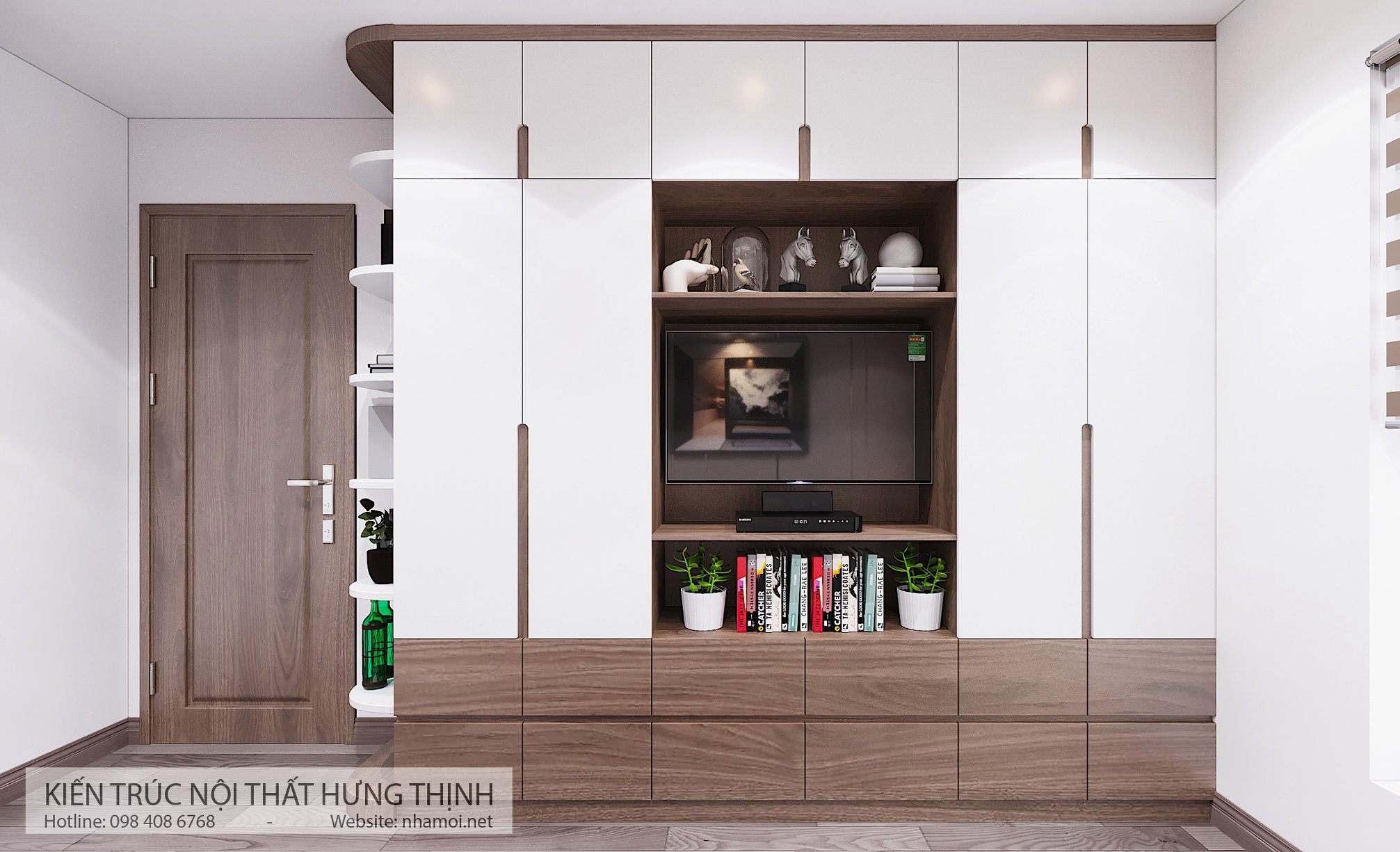 Thiết Kế Nội Thất Căn Hộ Hồng Hà Eco City - Ảnh 9