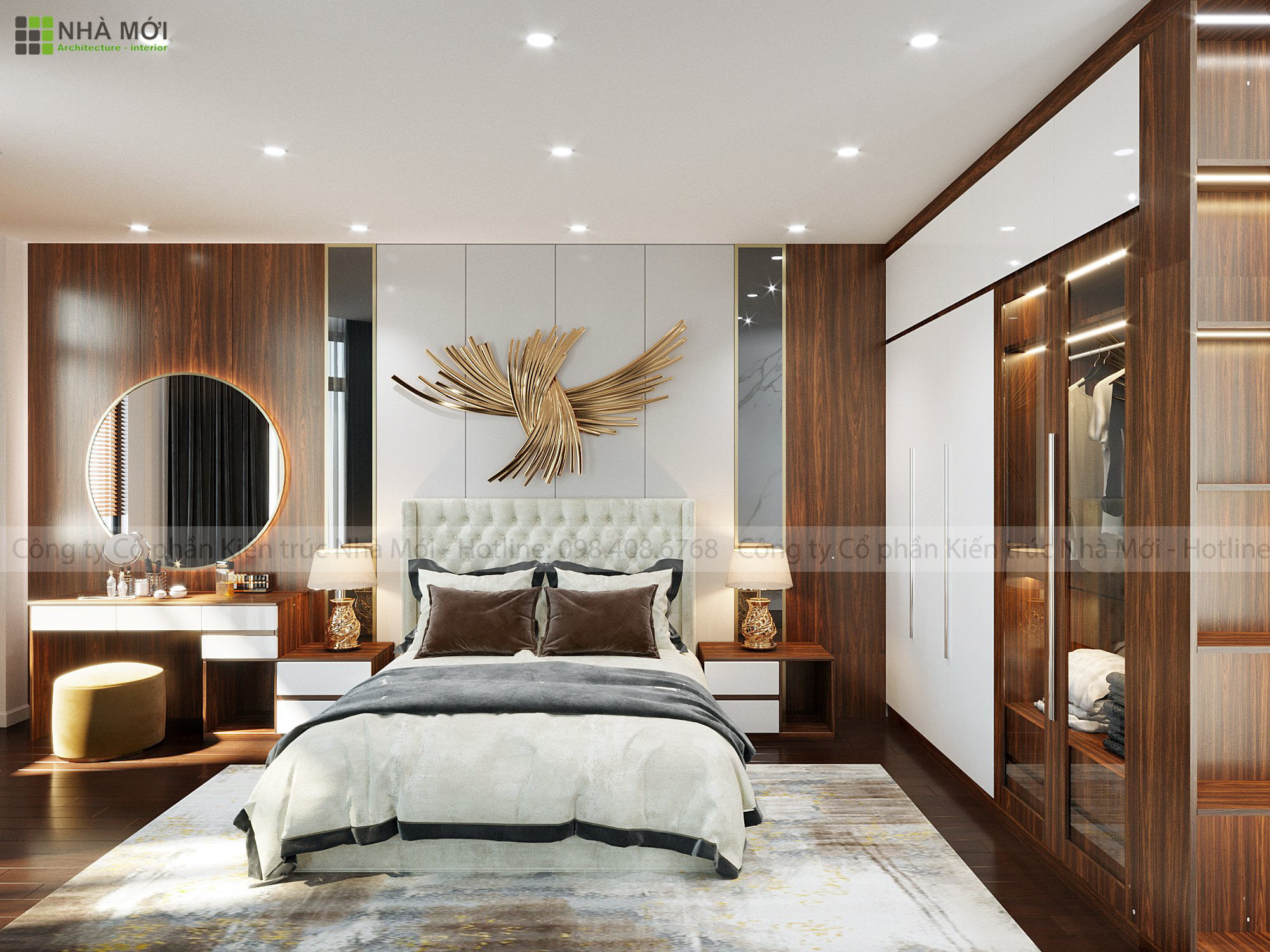 Thiết Kế Nội Thất Nhà Liền Kề Bình Minh - Ảnh 3