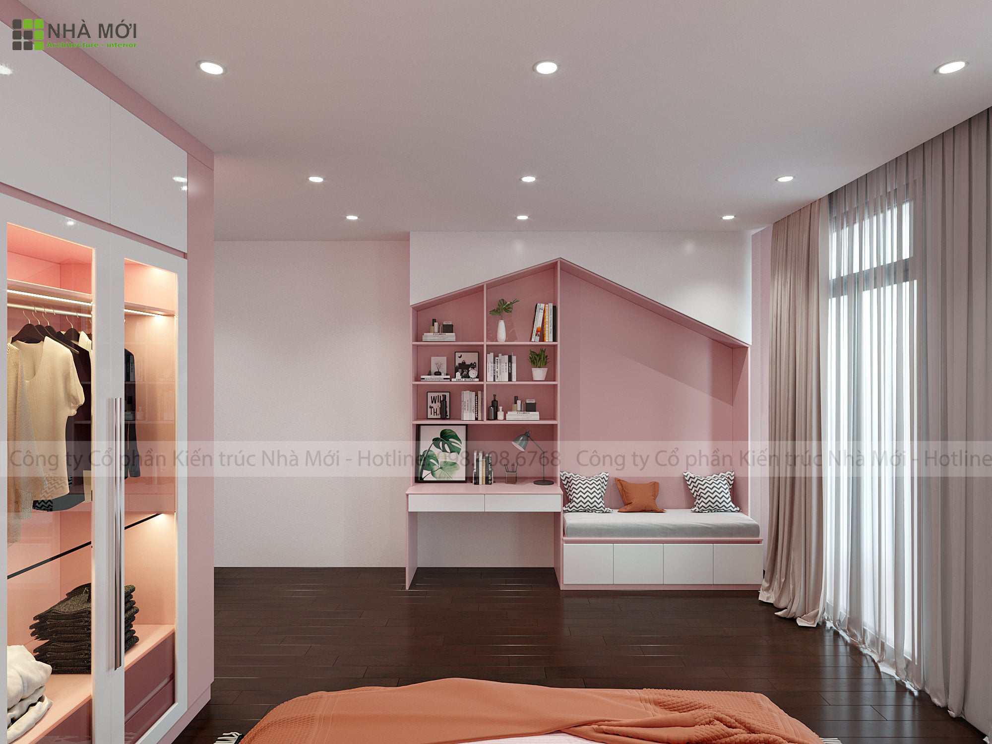 Thiết Kế Nội Thất Nhà Liền Kề Bình Minh - Ảnh 8