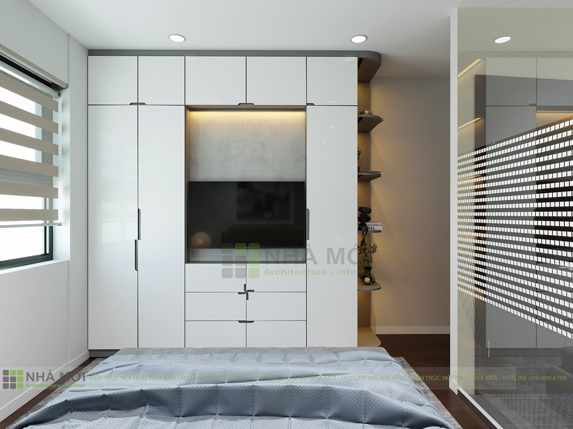 Thiết Kế Nội Thất Chung Cư Xuân Mai - Ảnh 8