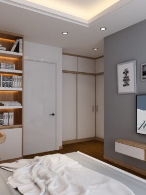 Thiết Kế Nội Thất Chung Cư Vinhome Thăng Long - Ảnh 5