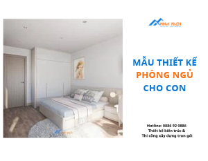 THIẾT KẾ PHÒNG NGỦ CON TRAI CON GÁI - NHÀ PHỐ 3 TẦNG - ANH TUẤN BẮC GIANG