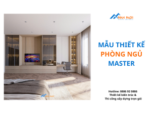THIẾT KẾ PHÒNG NGỦ MASTER HIỆN ĐẠI - ANH TUẤN BẮC GIANG