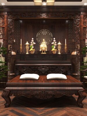Mẫu Thiết Kế Nội Thất Phòng Thờ - Ảnh 11