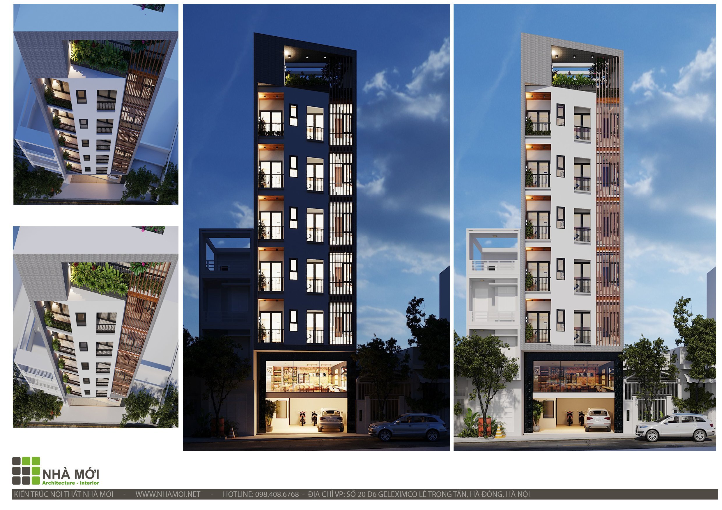 Thiết Kế Nhà Văn Phòng Hiện Đại