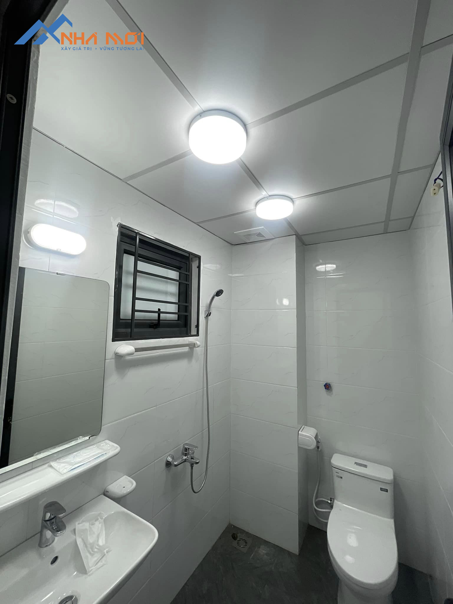 Thi Công Nhà Trọn Gói 3,3m x 14,4m 3 tầng 1 tum - CĐT Anh Mừng Đông Anh, Hà Nội - Ảnh 7