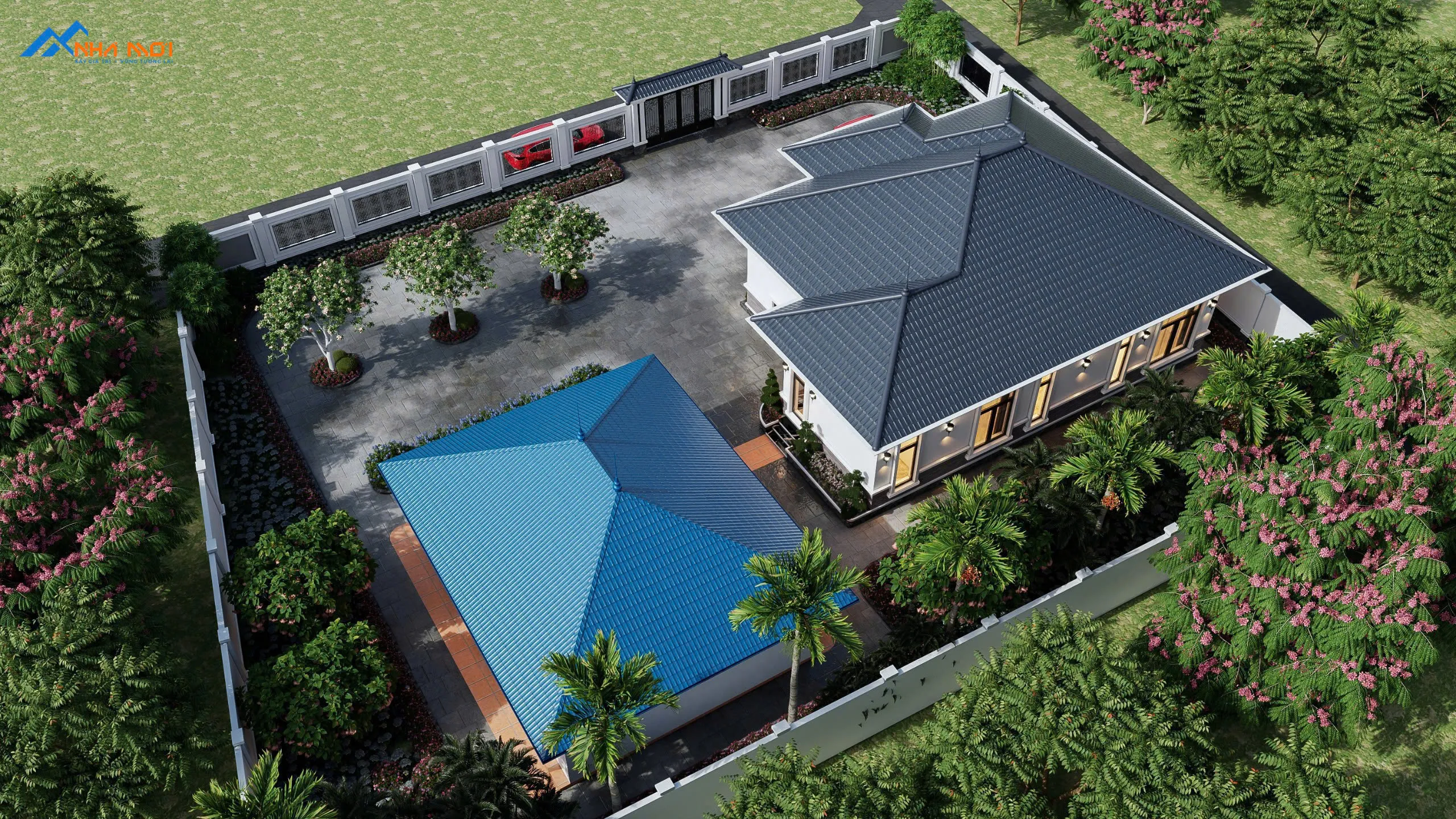 Nhà vườn mái nhật 1 tầng 150m2 - CĐT Anh Minh - Nga An, Nga Sơn, Thanh Hóa - Ảnh 10