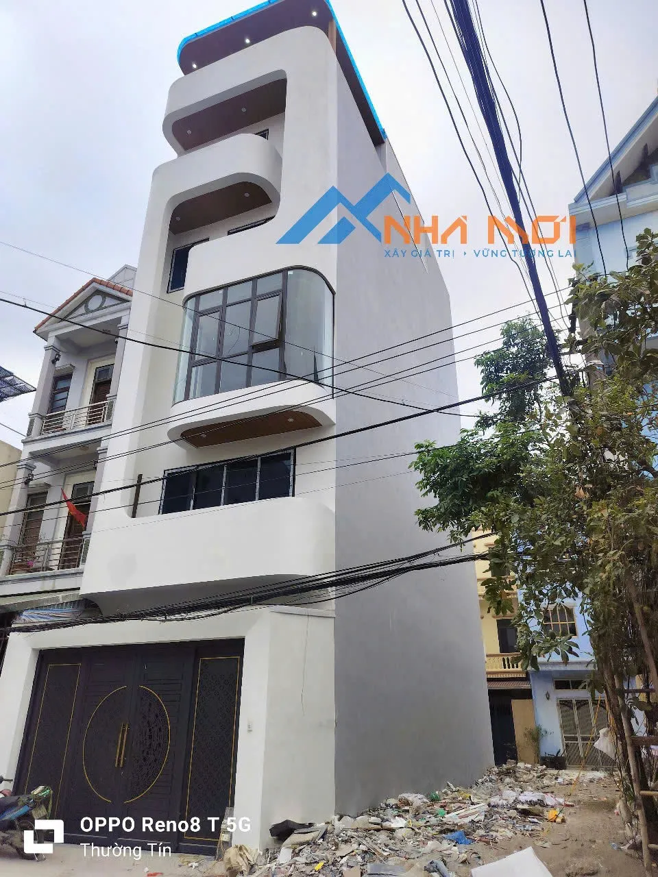Công Trình Xây Nhà Phố 5 tầng 1 tum tại Thường tín - Hà Nội - Ảnh 2