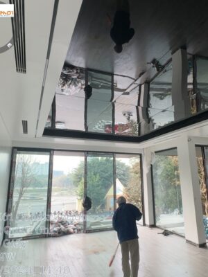nhà phố 4 tầng hiện đại Cầu Giấy do Nhà Mới cải tạo 4