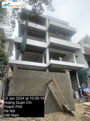 nhà phố 4 tầng hiện đại Cầu Giấy do Nhà Mới cải tạo 2