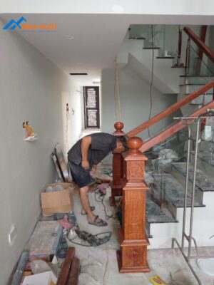 Nhà 2 tầng 1 gác lửng 1 tum tại Phú Xuyên - Thiết kế thông minh trên đất 3.6x17m - Ảnh 15