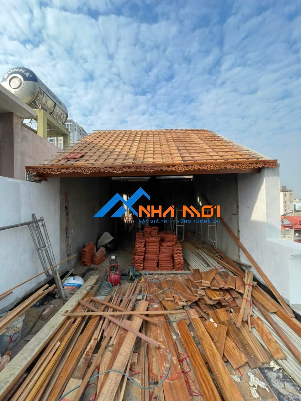 Xây nhà trọn gói chung cư mini 100m2 6 tầng 1 tum Nguyễn Khuyến - Ảnh 16