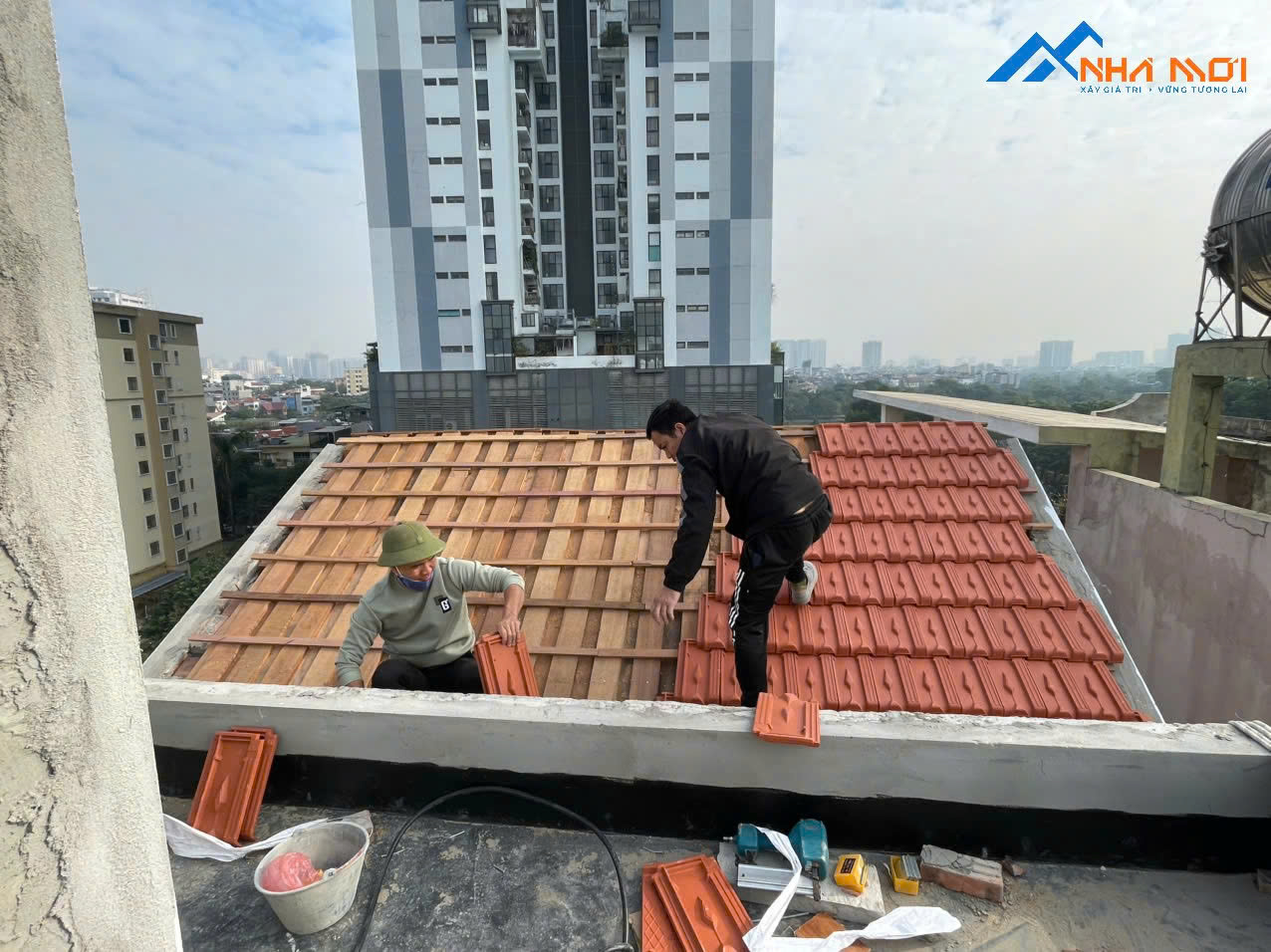 Xây nhà trọn gói chung cư mini 100m2 6 tầng 1 tum Nguyễn Khuyến - Ảnh 18