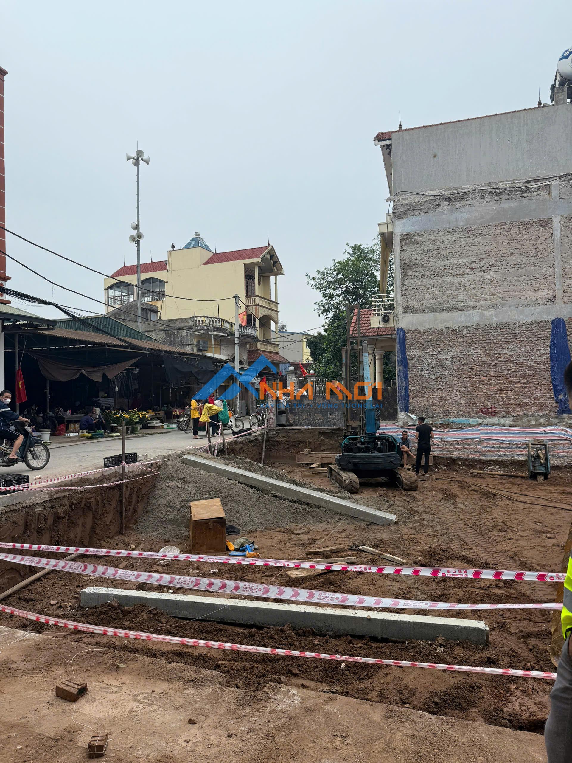 Thiết kế Nhà phố 4 tầng 1 tum mặt tiền 16m tại Đông Anh | Xây nhà trọn gói Nhà Mới - Ảnh 5