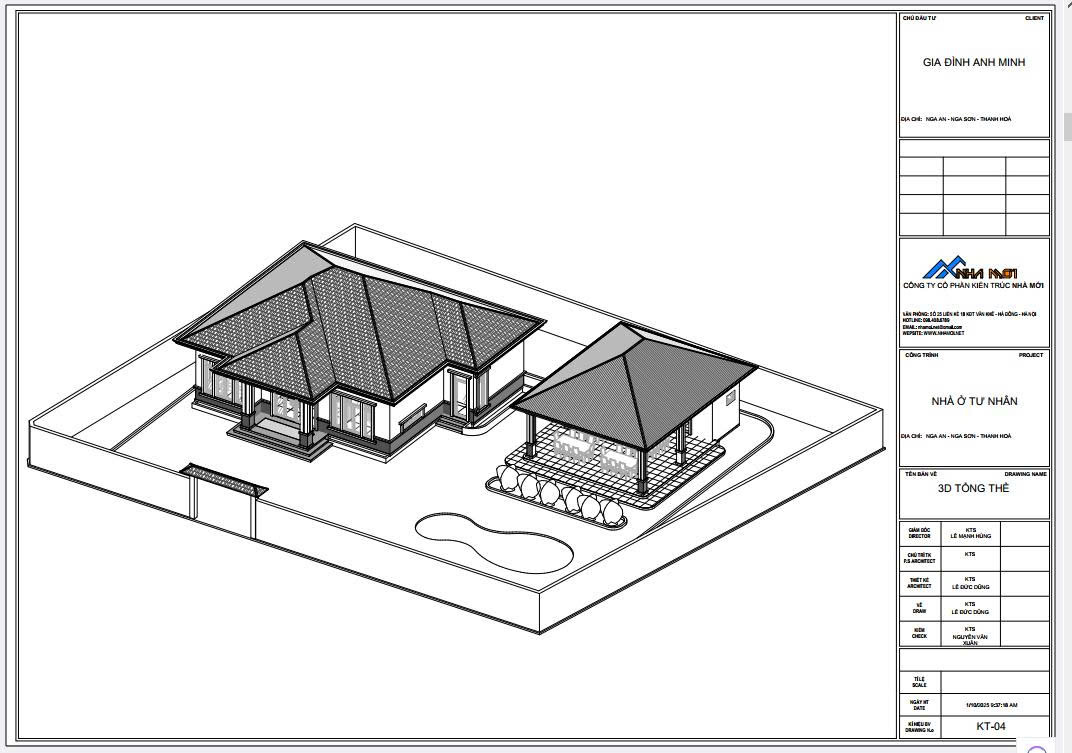 Nhà vườn mái nhật 1 tầng 150m2 - CĐT Anh Minh - Nga An, Nga Sơn, Thanh Hóa - Ảnh 11