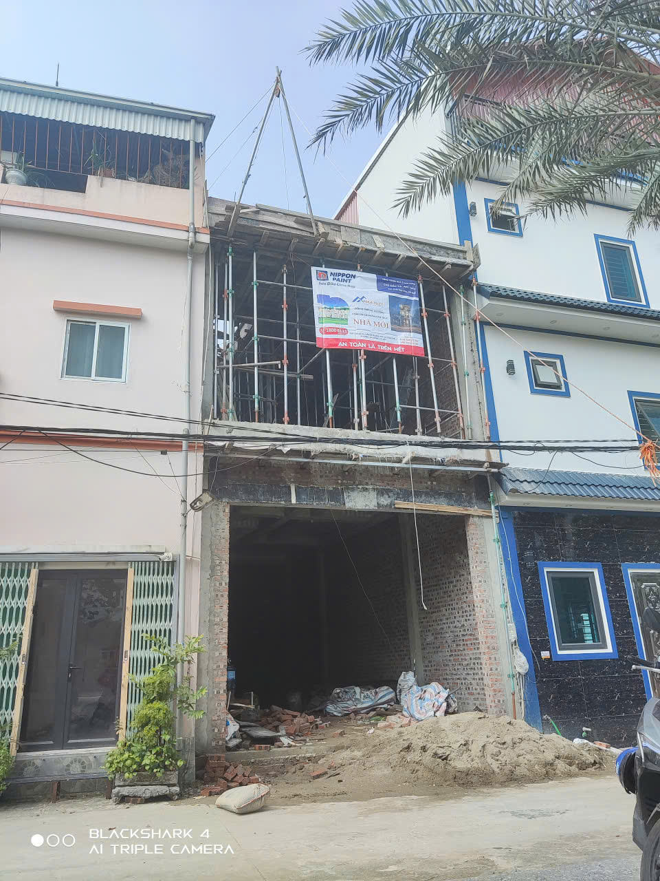Thi Công Nhà Phố Sóc Sơn - Nhà Phố 2 Tầng 1 Tum 50m2 - Ảnh 4