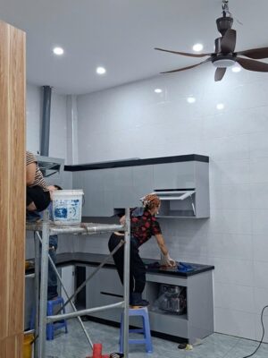 Thi Công Nhà Phố Sóc Sơn - Nhà Phố 2 Tầng 1 Tum 50m2 - Ảnh 6