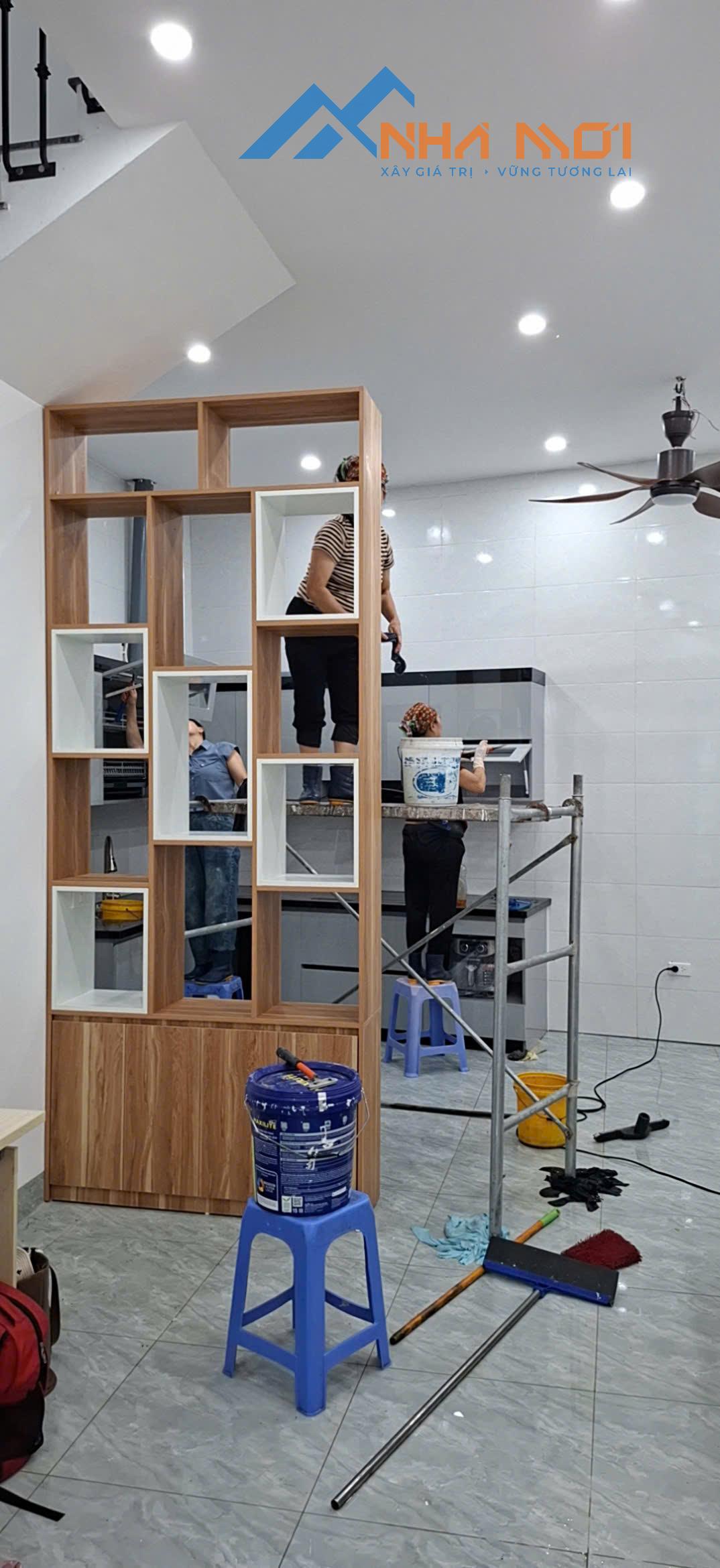 Thi Công Nhà Phố Sóc Sơn - Nhà Phố 2 Tầng 1 Tum 50m2 - Ảnh 7