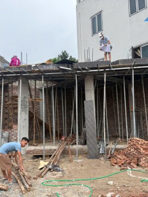[Đang thi công] Nhà 3 Tầng 1 Tum 37m2 Đất Tam Giác Tại Mai Lĩnh - Ảnh 10