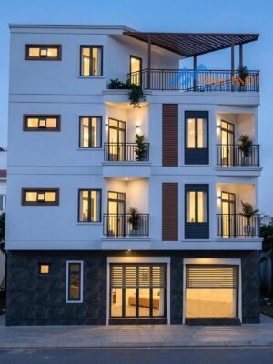 Alternative view of [Đang thi công] Nhà 3 Tầng 1 Tum 37m2 Đất Tam Giác Tại Mai Lĩnh