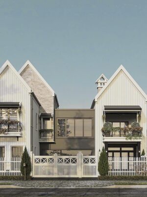 Alternative view of Nhà 2 Tầng Độc Đáo Phong Cách Bắc Âu | Thiết Kế 130m2