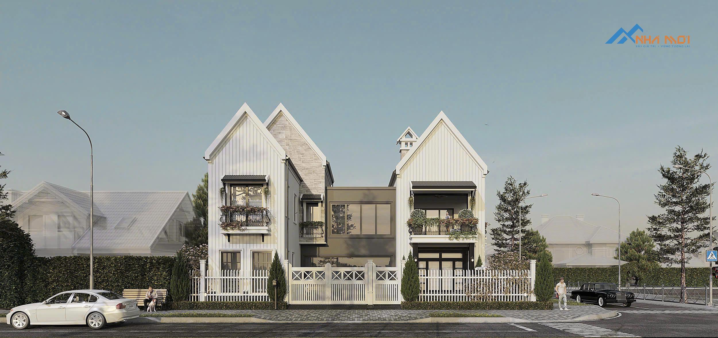 Nhà 2 Tầng Độc Đáo Phong Cách Bắc Âu | Thiết Kế 130m2 - Ảnh 2