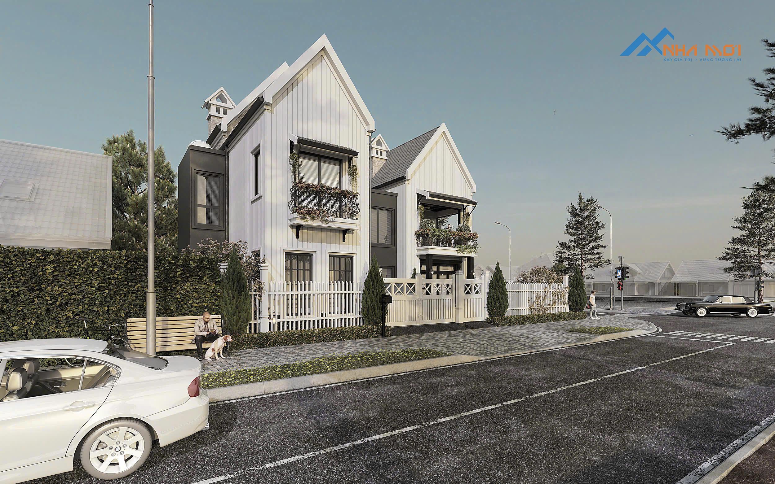 Nhà 2 Tầng Độc Đáo Phong Cách Bắc Âu | Thiết Kế 130m2 - Ảnh 3