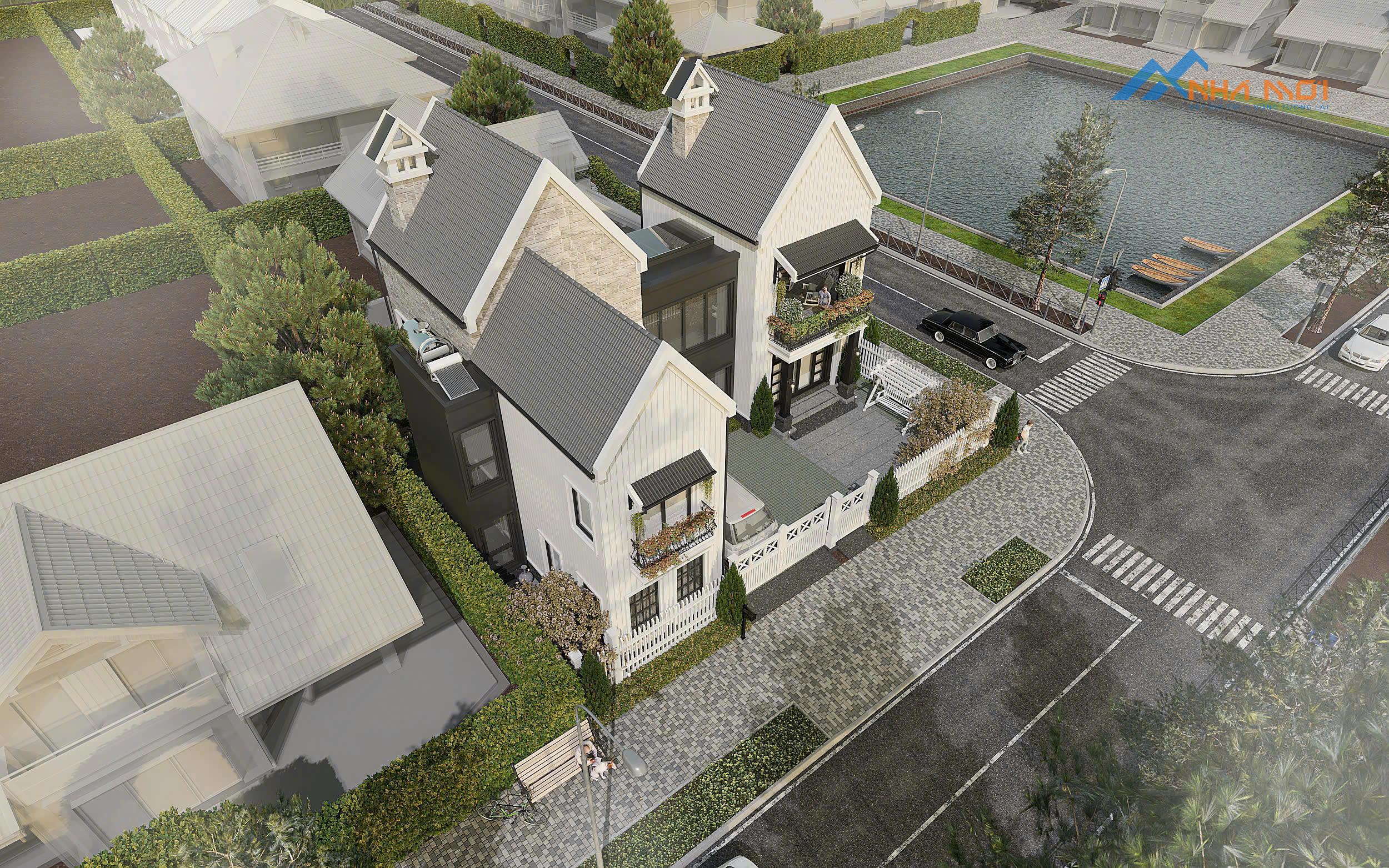 Nhà 2 Tầng Độc Đáo Phong Cách Bắc Âu | Thiết Kế 130m2 - Ảnh 5