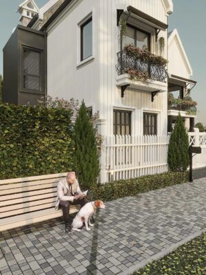 Nhà 2 Tầng Độc Đáo Phong Cách Bắc Âu | Thiết Kế 130m2 - Ảnh 8