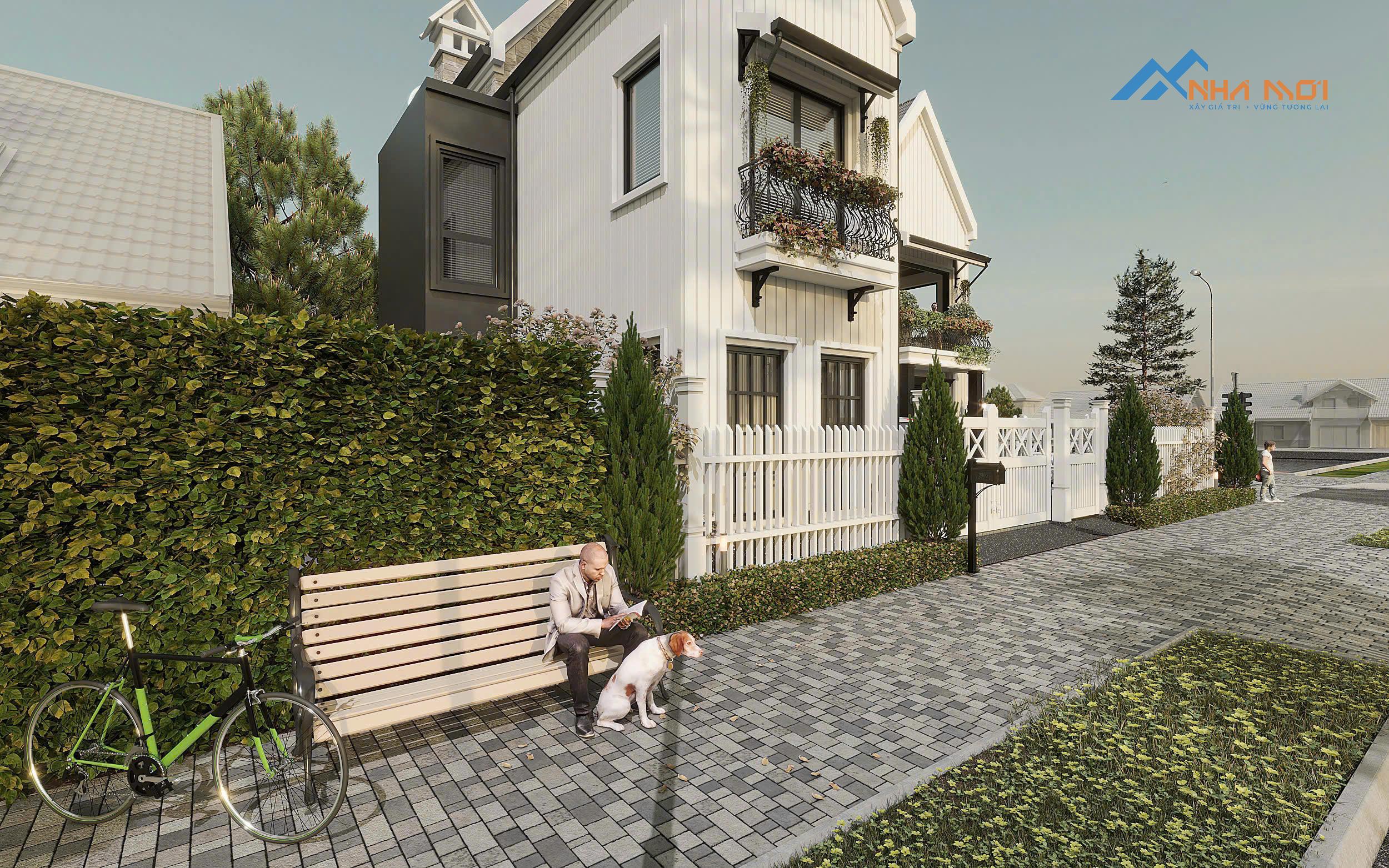 Nhà 2 Tầng Độc Đáo Phong Cách Bắc Âu | Thiết Kế 130m2 - Ảnh 8